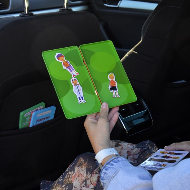 Podróżna gra magnetyczna The Purple Cow - Układanka Zawody