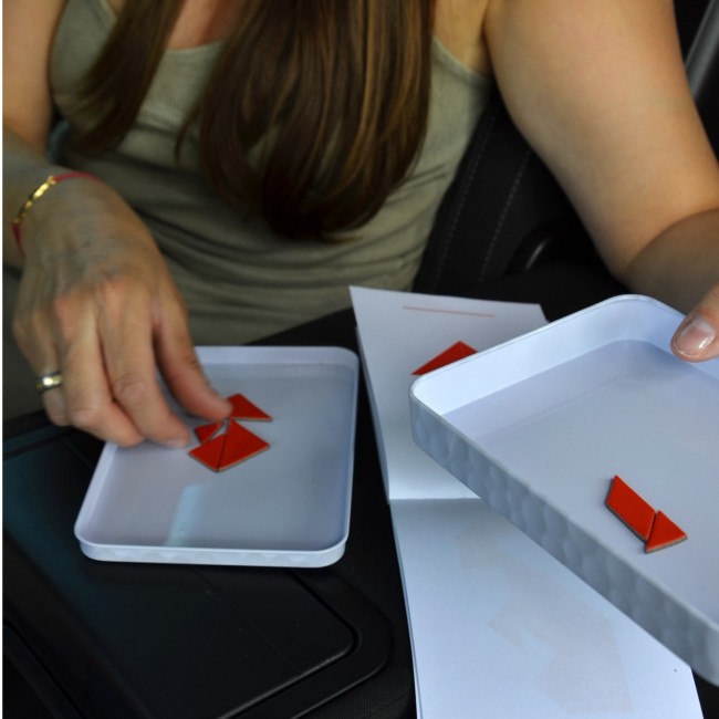 Podróżne łamigłówki The Purple Cow - 50 Tangram