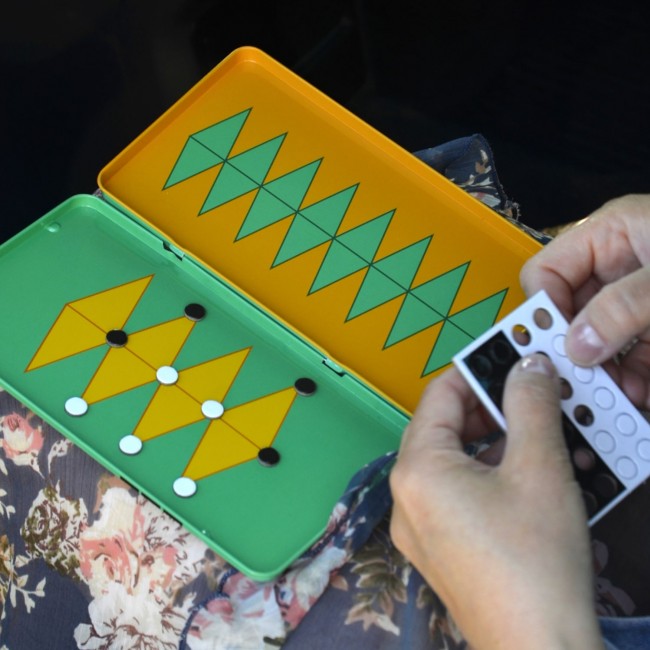 Podróżna gra magnetyczna The Purple Cow - Walczące Węże