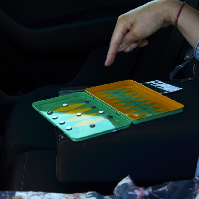 Podróżna gra magnetyczna The Purple Cow - Walczące Węże