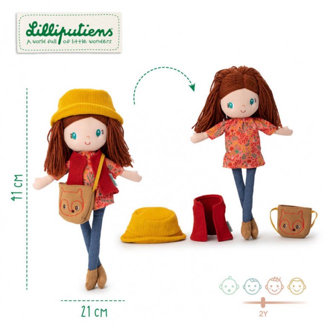 Lalka eksplorerka przyrody Lilliputiens - Lea