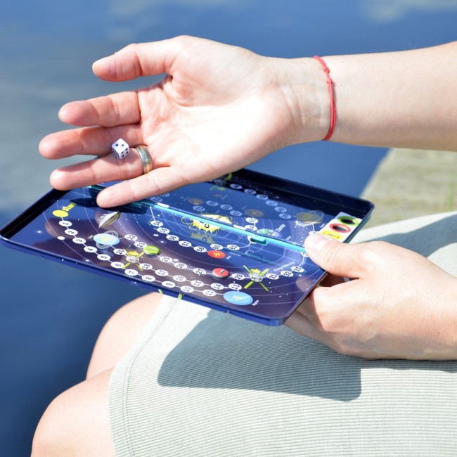 Podróżna gra magnetyczna The Purple Cow - Kosmiczna misja