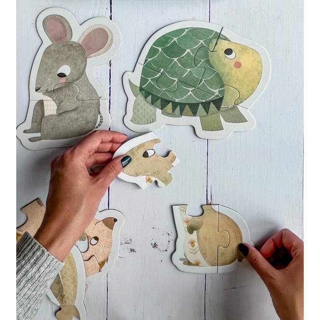 Puzzle progresywne My First Apli Kids - Zwierzątka 2+