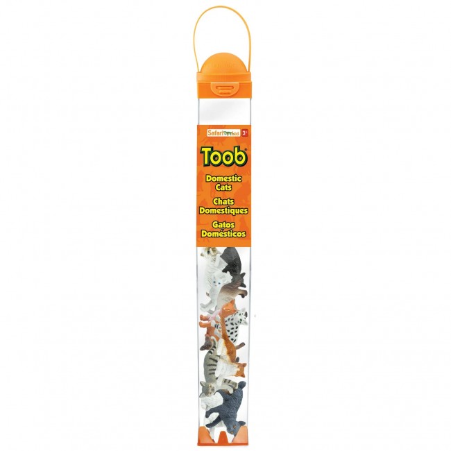 Zestaw Figurek w Tubie TOOB Safari Ltd. - Koty domowe