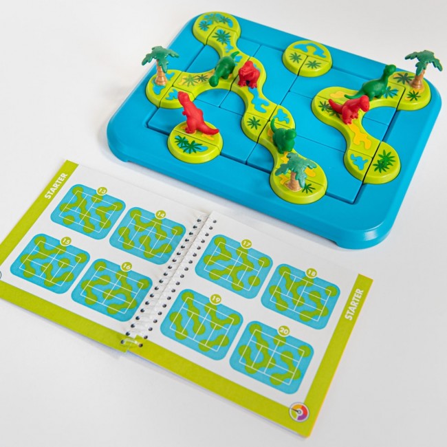 Gra logiczna Smart Games - Dinozaury Tajemnicza Wyspa