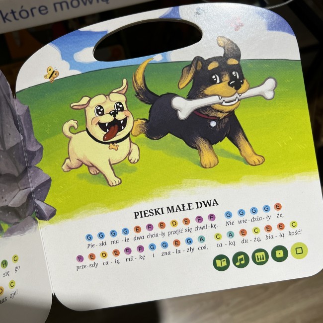 Mini książka Czytaj z Albikiem Albi - Piosenki dla dzieci