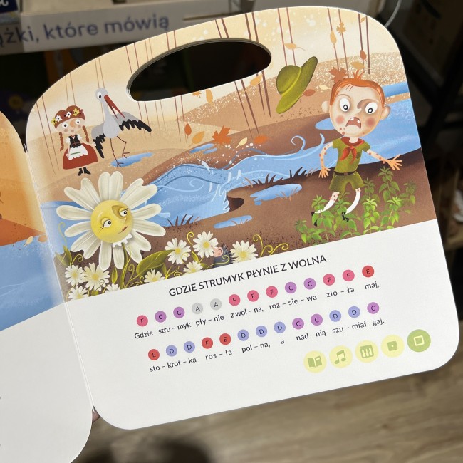 Mini książka Czytaj z Albikiem Albi - Piosenki dla dzieci 2