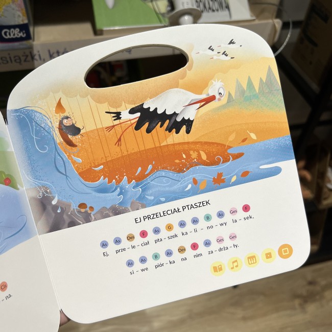 Mini książka Czytaj z Albikiem Albi - Piosenki dla dzieci 2