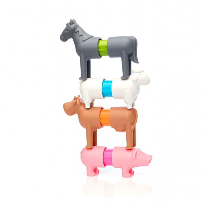 Klocki magnetyczne Smart Max IUVI Games - My First Farm Animals