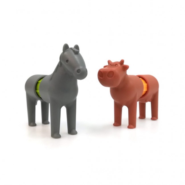 Klocki magnetyczne Smart Max IUVI Games - My First Farm Animals