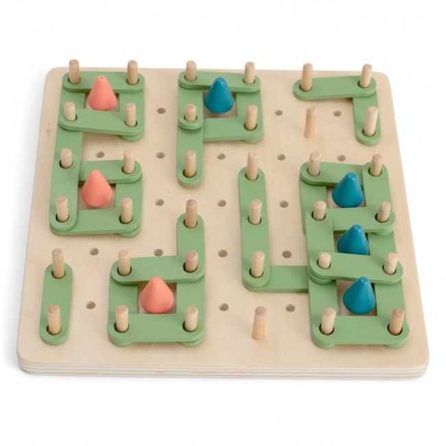 Gra strategiczna BS Toys - Połącz kropki - Zasadź drzewo