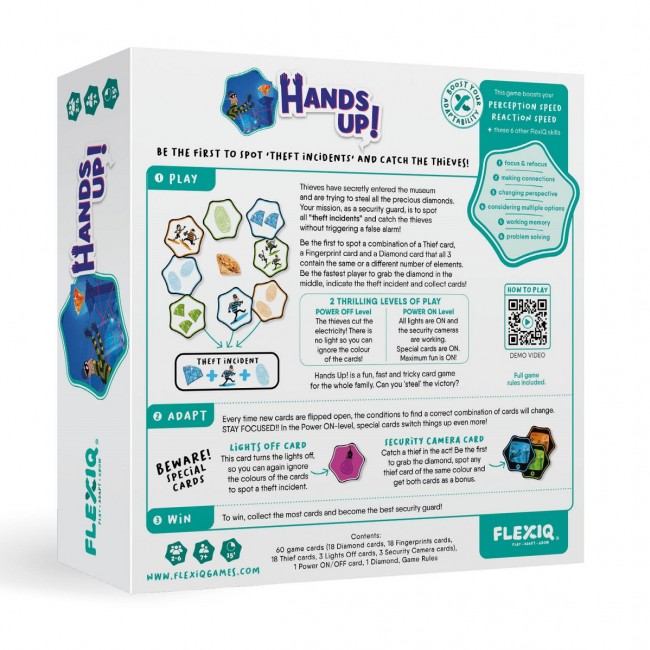 Gra karciana FlexiQ - Hands Up!
