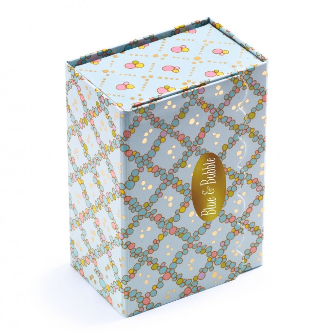 Magnetyczne pudełko z figurkami Tinyly Djeco - Pokoik Blue