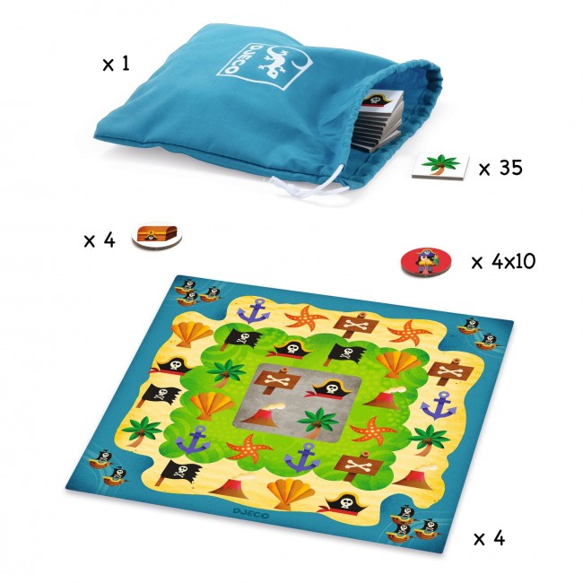 Gra strategiczna Djeco - Piratrix