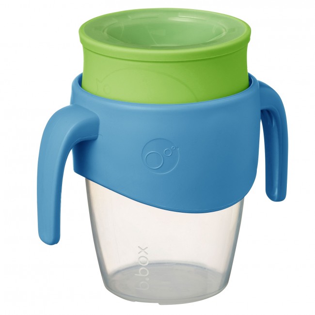 Kubek 360 do nauki picia dla dzieci - kubek treningowy niekapek B.box - Ocean Breeze