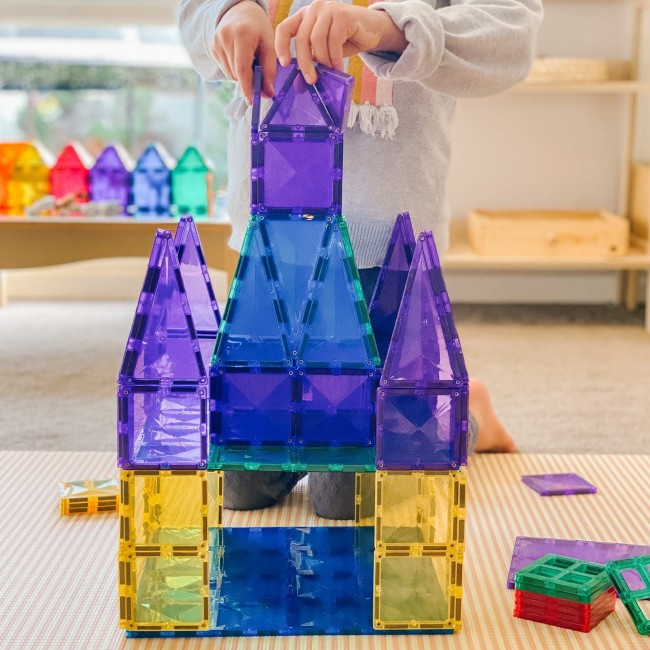 Klocki magnetyczne Connetix - Rainbow Blue & Green Base Plate 2 el.