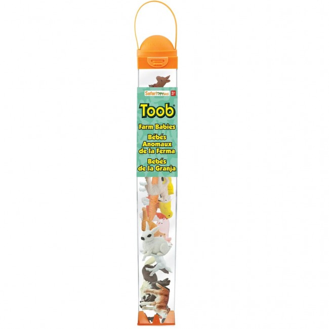Zestaw Figurek w Tubie TOOB Safari Ltd. - Małe Zwierzątka na Wsi