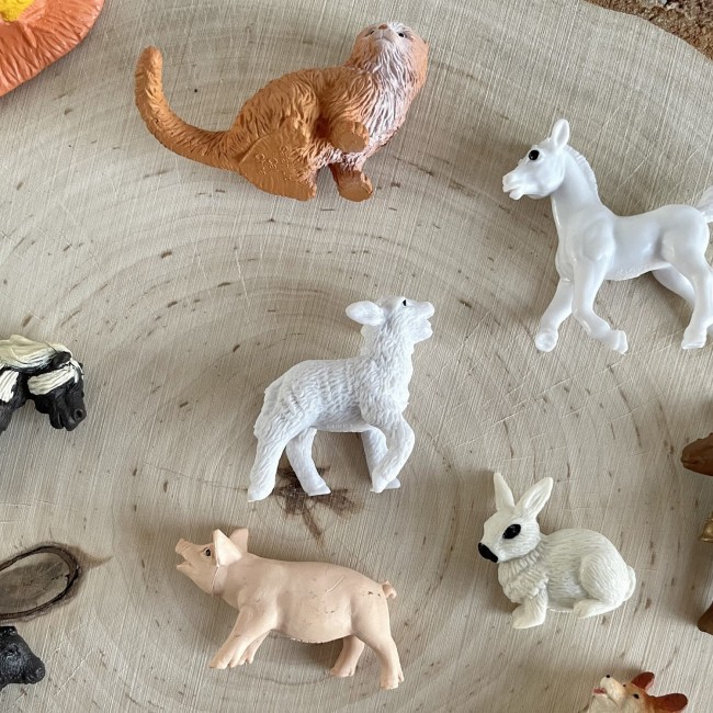 Zestaw Figurek w Tubie TOOB Safari Ltd. - Małe Zwierzątka na Wsi