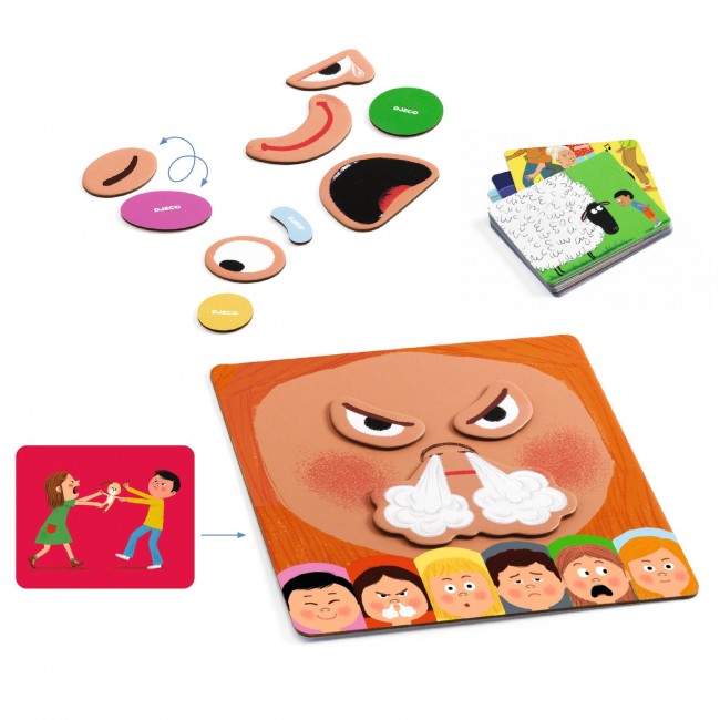 Gra edukacyjna Djeco - Emotico