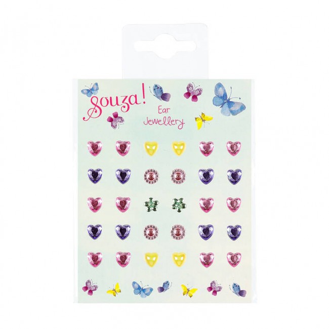 Kolczyki samoprzylepne Souza! - Motyle