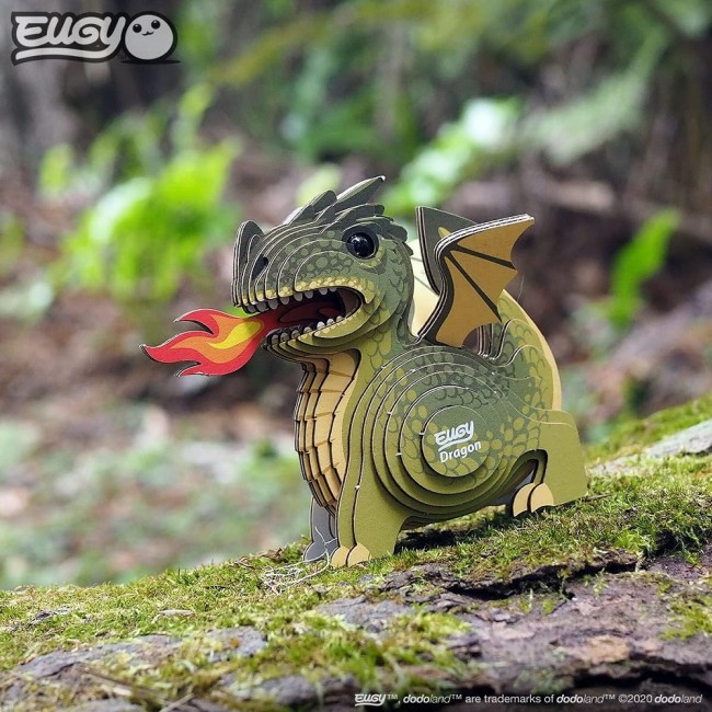 Eko Układanka 3D Eugy - Smok