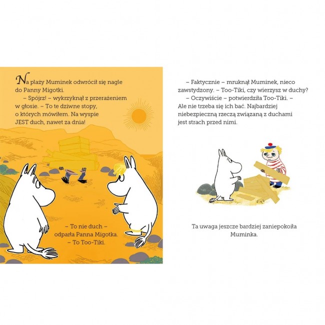 Książka "Muminek i mały duch" Wydawnictwo Harperkids