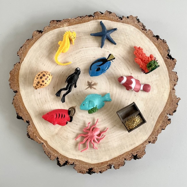 Zestaw Figurek w Tubie TOOB Safari Ltd. - Rafa Koralowa