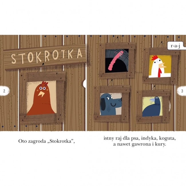 Książka "Kura Krystyna i jej banda. Czytam sobie. Poziom 1" Wydawnictwo Harperkids