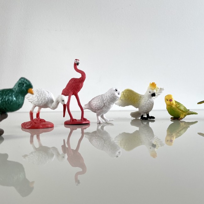 Zestaw Figurek w Tubie TOOB Safari Ltd. - Egzotyczne Ptaki
