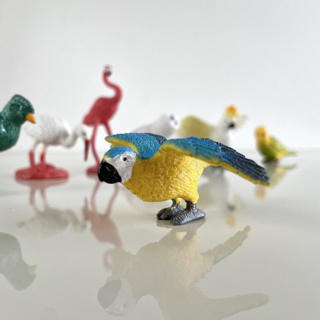 Zestaw Figurek w Tubie TOOB Safari Ltd. - Egzotyczne Ptaki