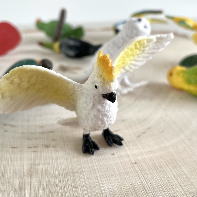 Zestaw Figurek w Tubie TOOB Safari Ltd. - Egzotyczne Ptaki