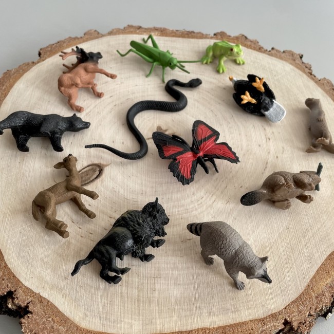 Zestaw Figurek w Tubie TOOB Safari Ltd. - Zwierzęta Leśne