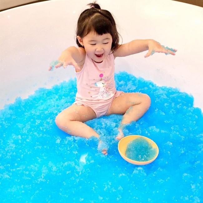 Magiczny proszek do kąpieli Gelli Baff Zimpli Kids - Niebieski