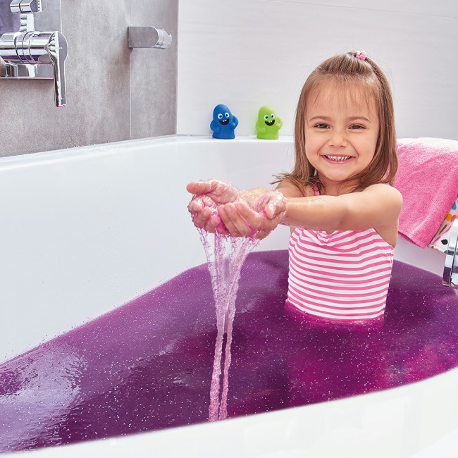 Zestaw do robienia glutów Slime Baff Glitter Zimpli Kids - Fioletowy