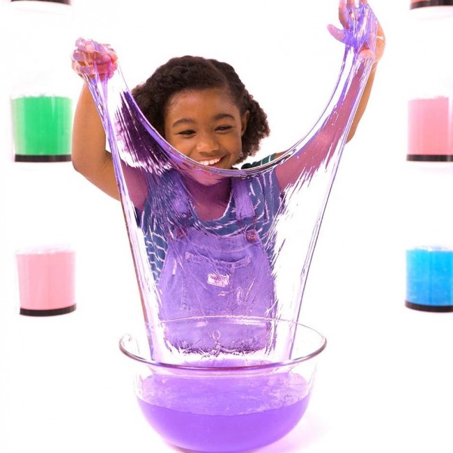 Zestaw do robienia glutów Slime Baff Glitter Zimpli Kids - Fioletowy