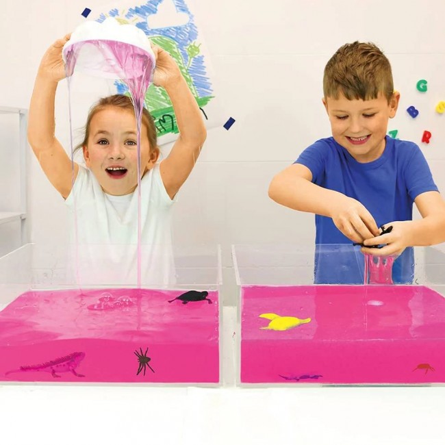 Zestaw do robienia glutów Slime Baff Glitter Zimpli Kids - Różowy