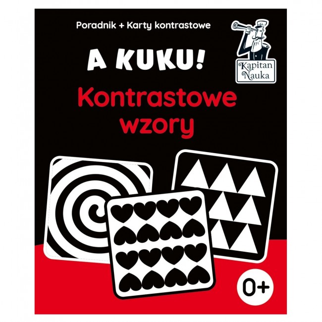 Kapitan Nauka. A kuku! Kontrastowe wzory