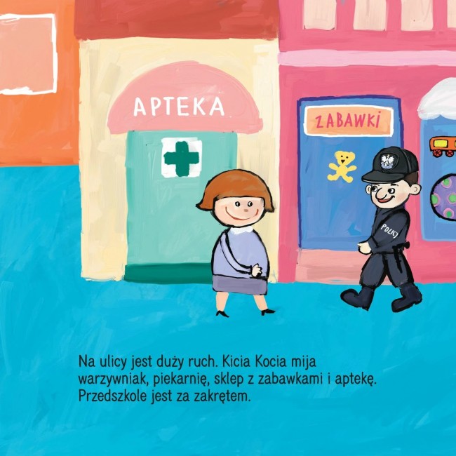 Książka "Kicia Kocia w przedszkolu" wydawnictwo Media Rodzina