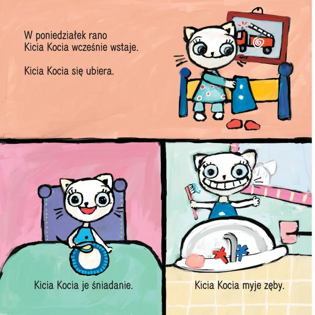 Książka "Kicia Kocia w przedszkolu" wydawnictwo Media Rodzina