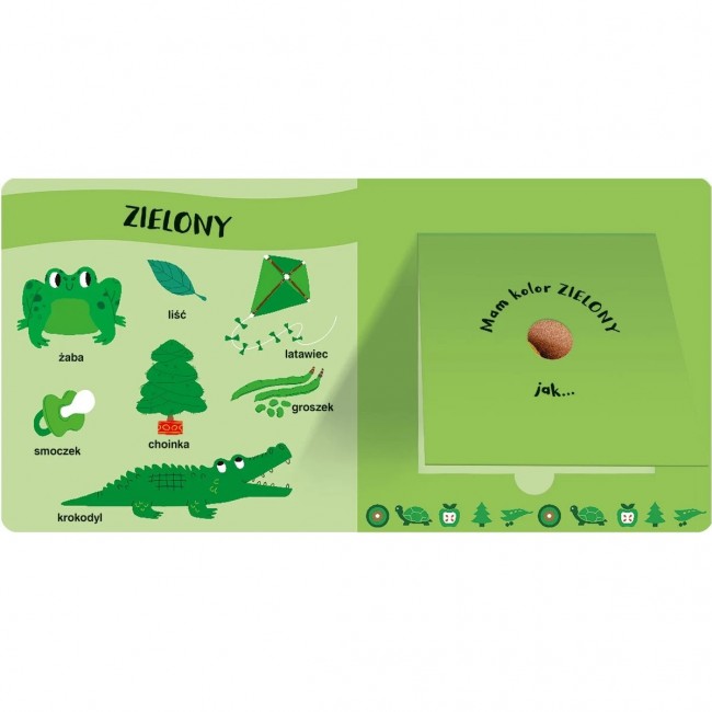 Książka "Moja pachnąca książeczka z kolorami. Pierwsze zapachy" wydawnictwo Harperkids