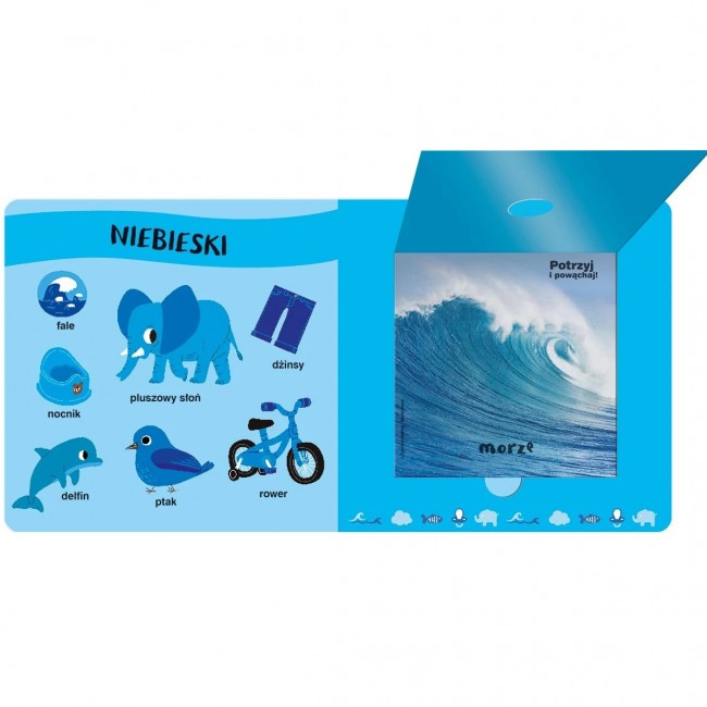 Książka "Moja pachnąca książeczka z kolorami. Pierwsze zapachy" wydawnictwo Harperkids