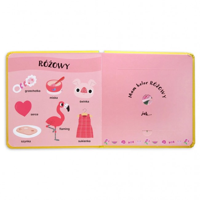 Książka "Moja pachnąca książeczka z kolorami. Pierwsze zapachy" wydawnictwo Harperkids