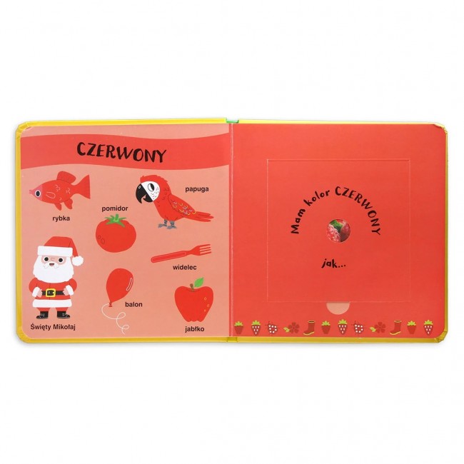 Książka "Moja pachnąca książeczka z kolorami. Pierwsze zapachy" wydawnictwo Harperkids