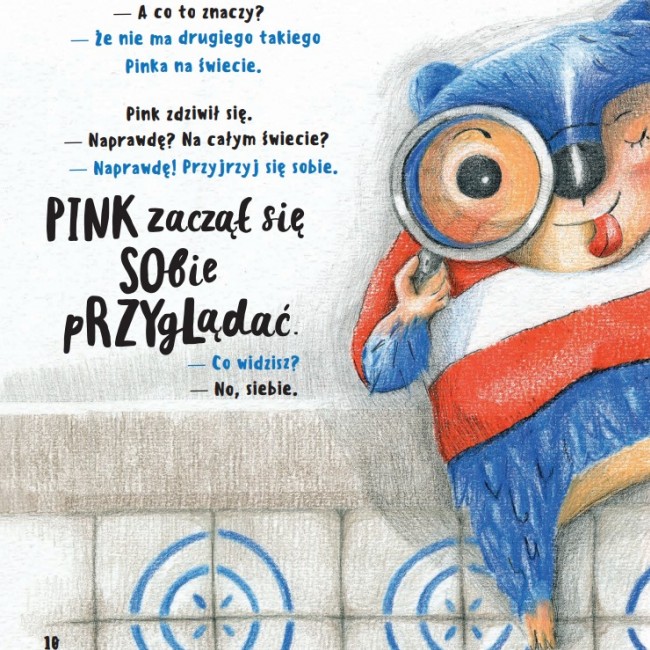 Książka "Jesteś ważny Pinku!" wydawnictwo Sensus