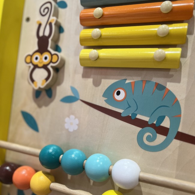 Wielofunkcyjny pchacz edukacyjny Janod - Tropik