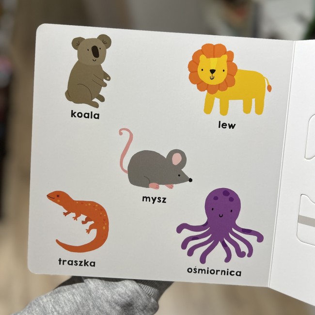 Książka "Pierwsze puzzle. Zwierzęta w podróży" wydawnictwo Harperkids