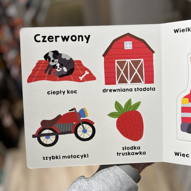 Książka "Pierwsze puzzle. Kolorowy autobus" wydawnictwo Harperkids