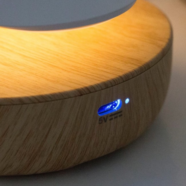 Lampka z głośnikiem Rabbit & Friends - Ptak Maskonur biały