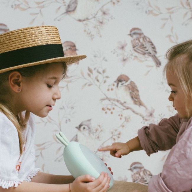 Lampka budząca światłem Rabbit & Friends - Króliczek zielony