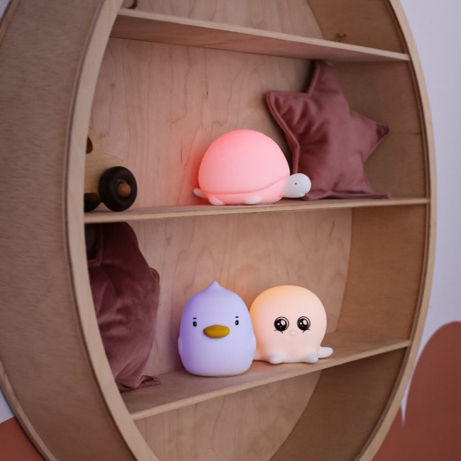 Zestaw lampek Mini Ocean Rabbit & Friends - Żółw, ośmiornica, kaczuszka